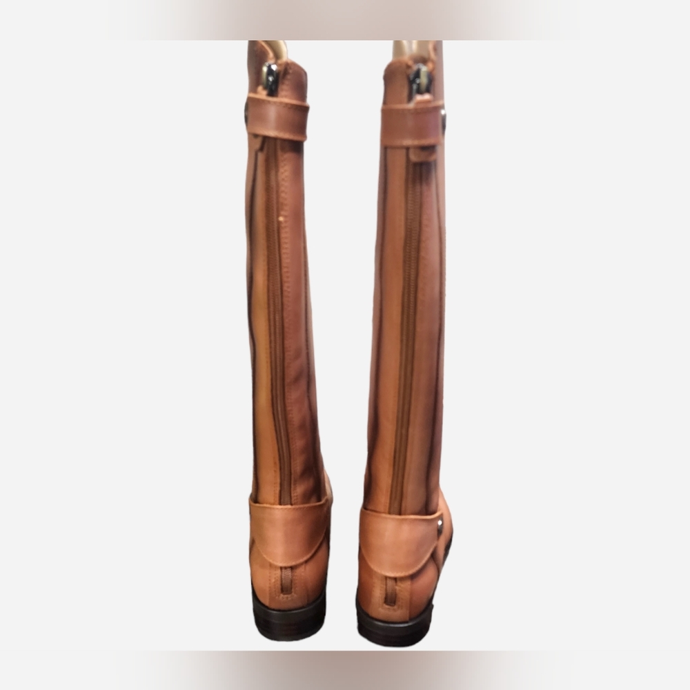 Sam Edelman Mikala Leather Riding Knee-High Boots - Picture 8 of 11